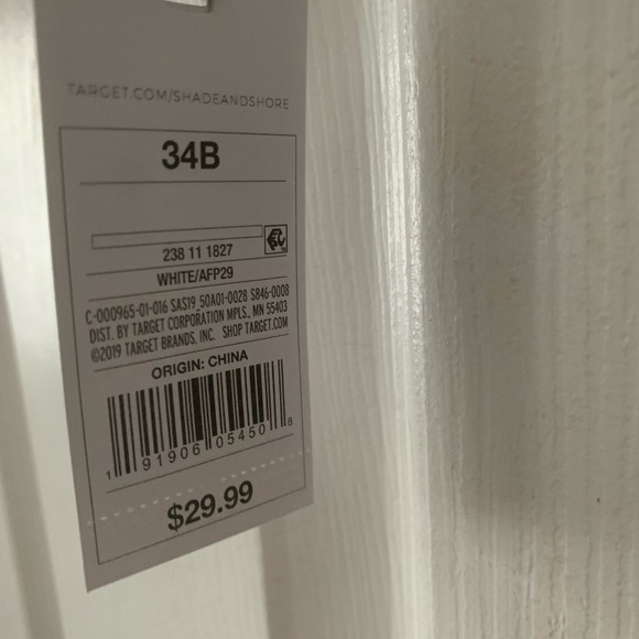 Bikini Set Cheeky Adjustable Straps 34B Top Med 8-10 Bottoms (2) Shade & Shore - Picture 16 of 16